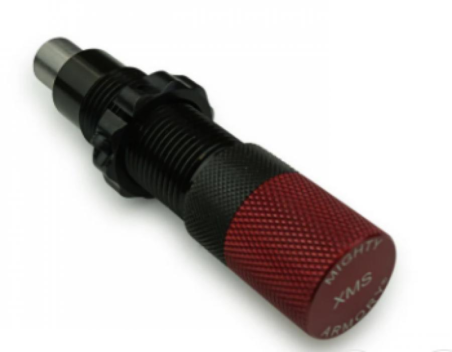 Mighty Armory XMS Steel Decapping Die w/ Centering Case Guide (RED CAP)