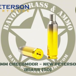 6mm Creedmoor (SRP) - New Peterson Brass (50)