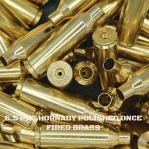6.5 PRC - Polished Hornady Once Fired Brass (50)