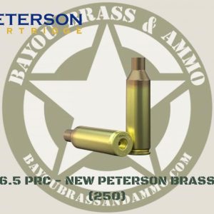 6.5 PRC - New Peterson Brass (250)